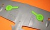 Omask 73210 Spitfire Mk.Vb wheel bay plugs (for Hobby Boss) 1/32